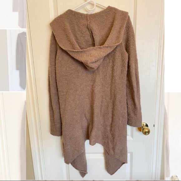 H&M Hooded Dusty Pink Cardigan - Picture 3 of 4